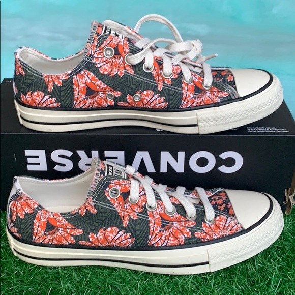 CONVERSE CTAS OX EGRET/MULTI/BLACK WMNS - Picture 2 of 16